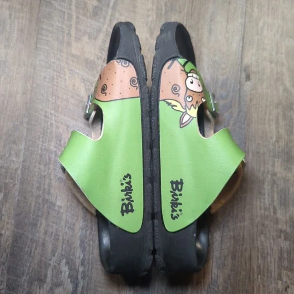 Birkis by Birkenstock Woodby Green Horse Arizona EUR 39 US Women 8 Men 6 Rare - Picture 9 of 13